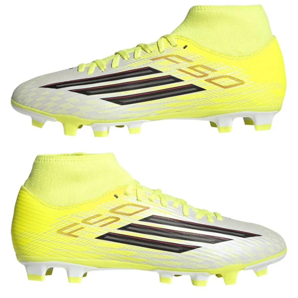 Mens addias F50 Club Mid Cut Firm Ground Football Boots