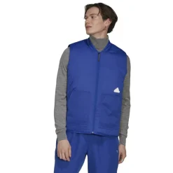 Men's Adidas Puffer Windproof Water-Repellent Gilet