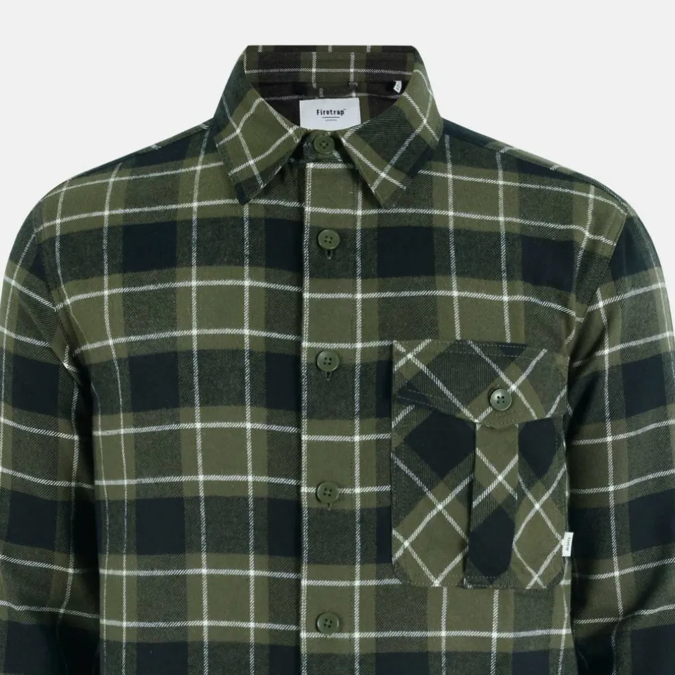 Men's Anthm Long-Sleeve Patterned Shirt