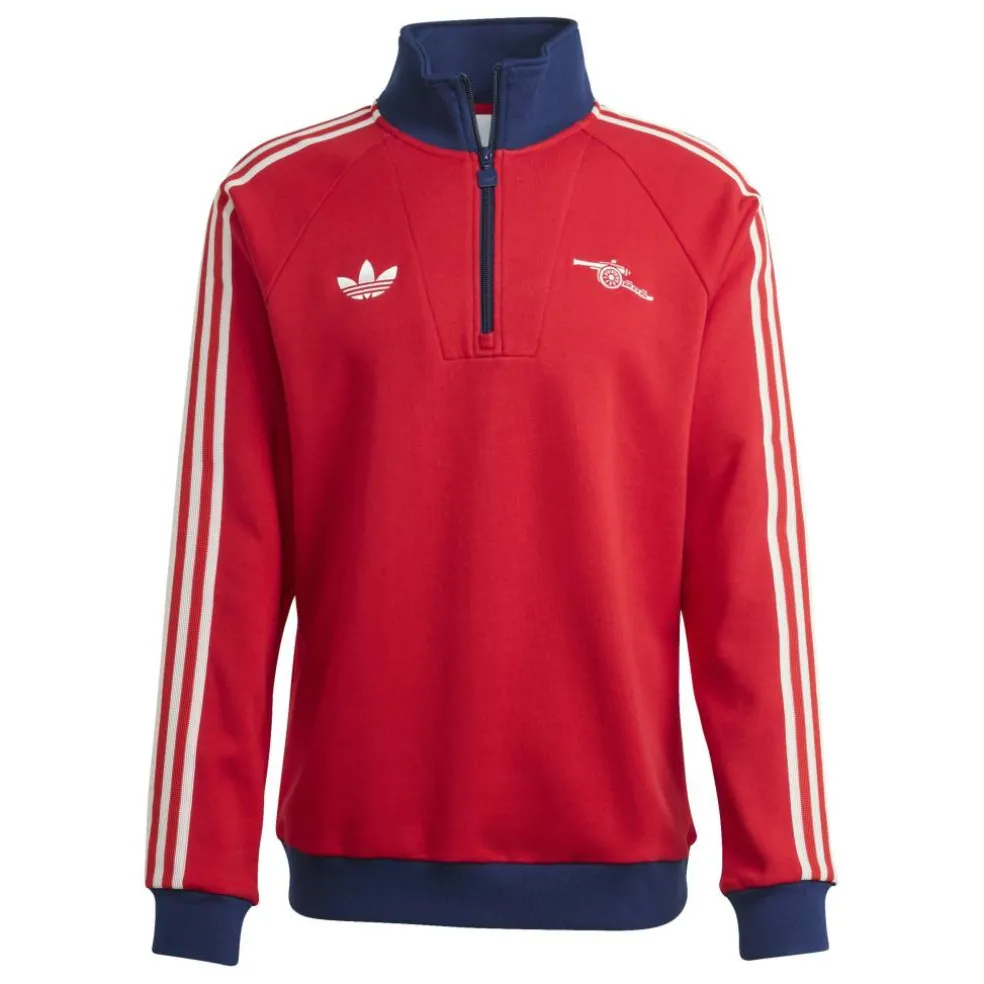 Mens Arsenal Originals Half Zip Jumper