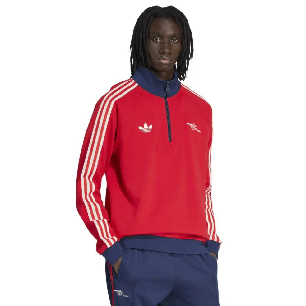 Mens Arsenal Originals Half Zip Jumper