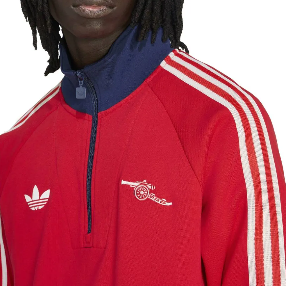 Mens Arsenal Originals Half Zip Jumper