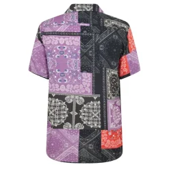 Men's Bandana Short Sleeve Dress Shirt