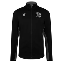 Men's Barbarians 2024-2025 Cotton Full Zip Stand Collar Slim Fit Rugby Jacket