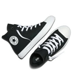 Men's Canvas High-Top Trainers