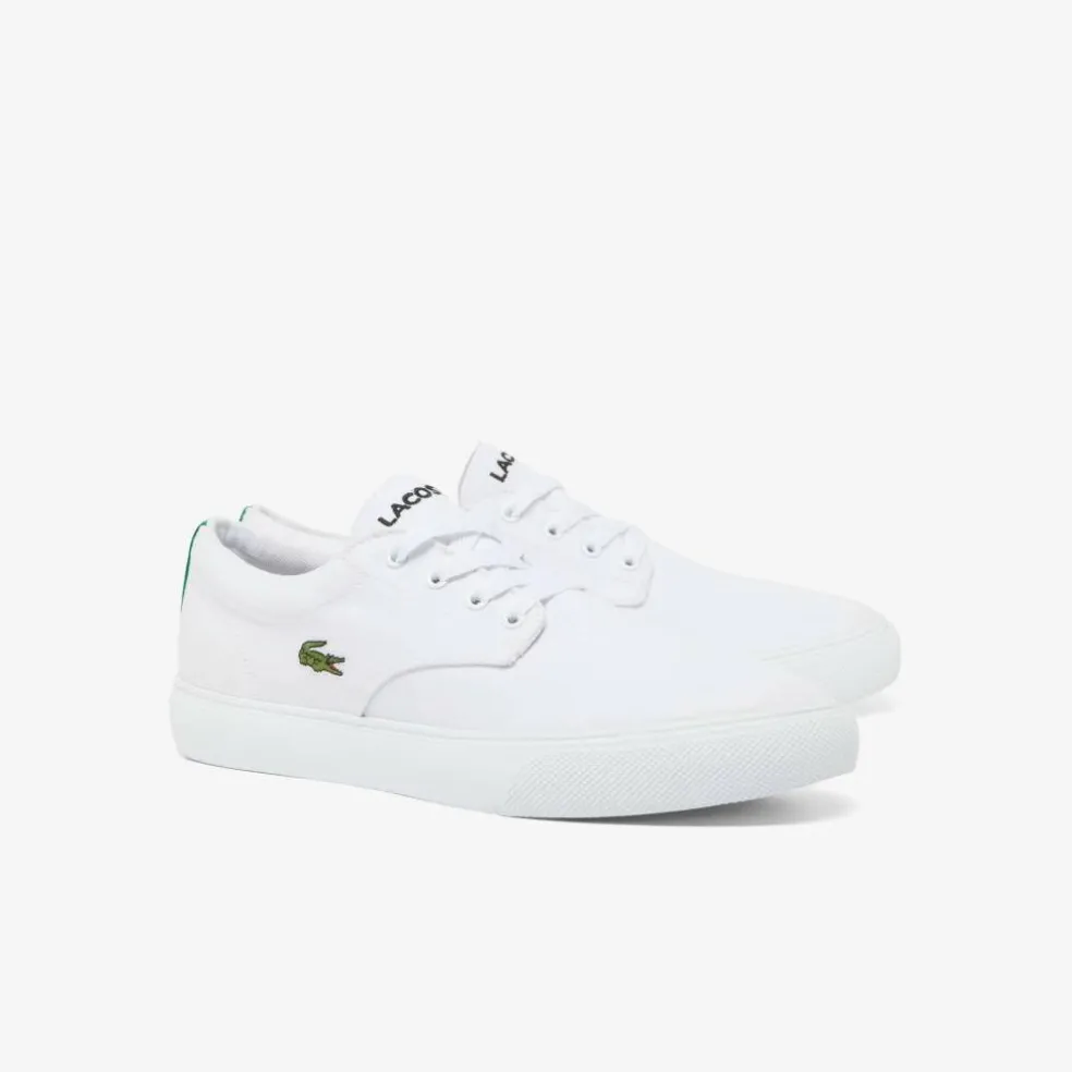 Men's Canvas Low-Top Trainers
