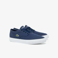 Men's Canvas Low-Top Trainers