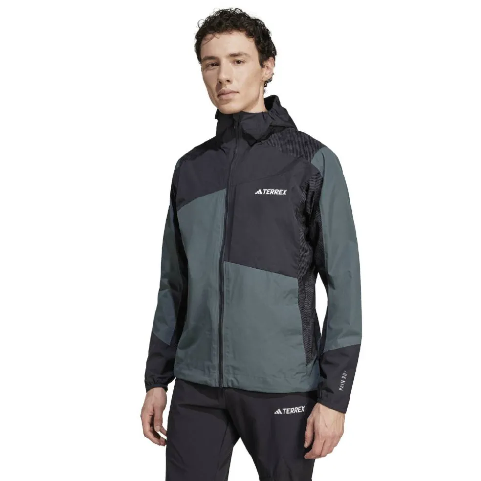 Men's Express Hybrid Rear Performance Running Jacket