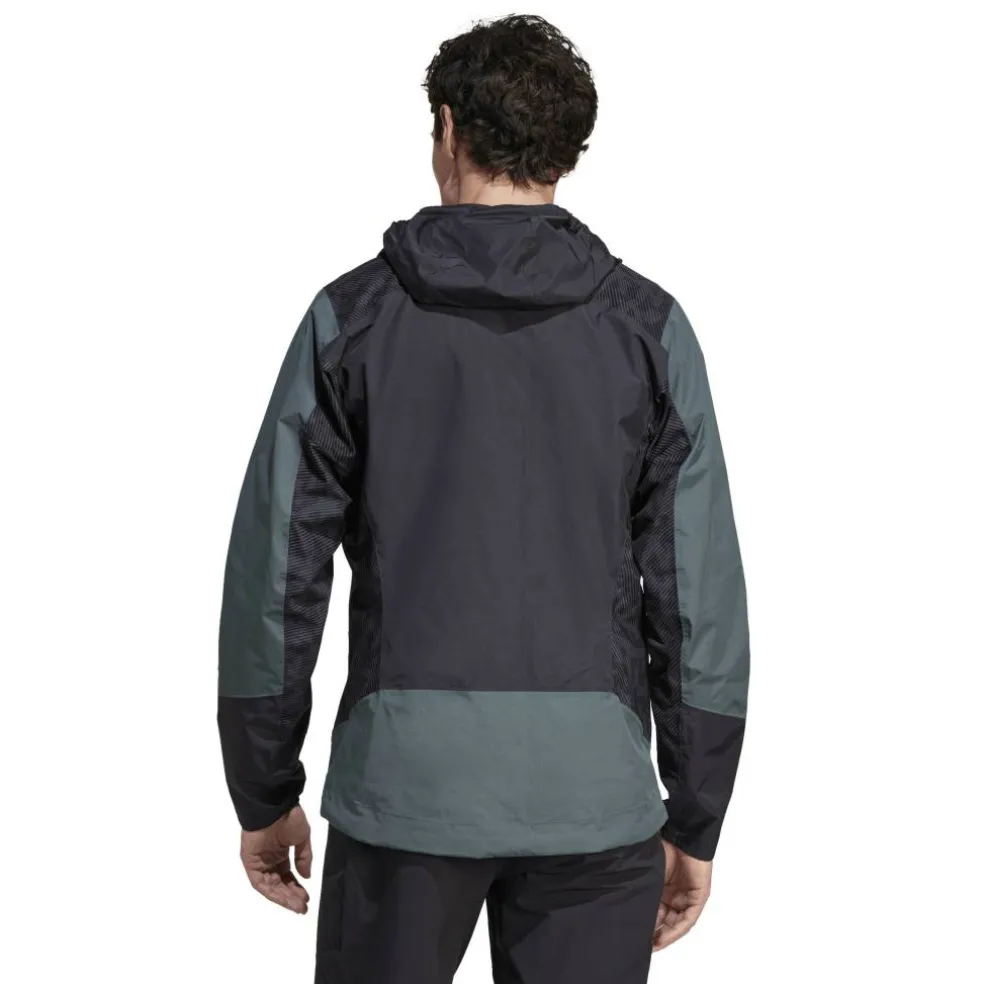 Men's Express Hybrid Rear Performance Running Jacket