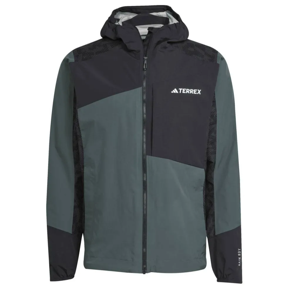 Men's Express Hybrid Rear Performance Running Jacket