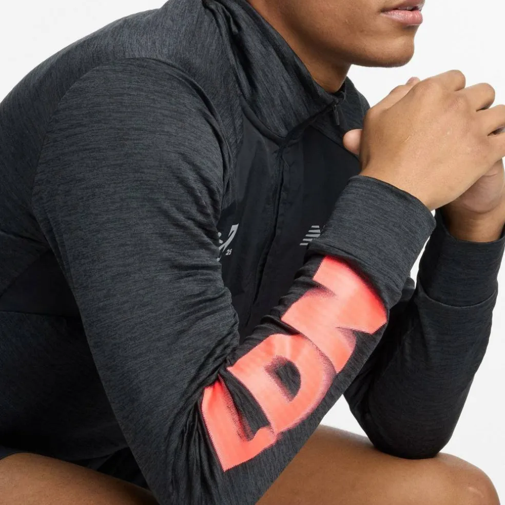 Men's Heat Grid Long-Sleeve Performance Running Top