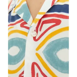 Men's JJ Mosaic Print Short-Sleeve Shirt