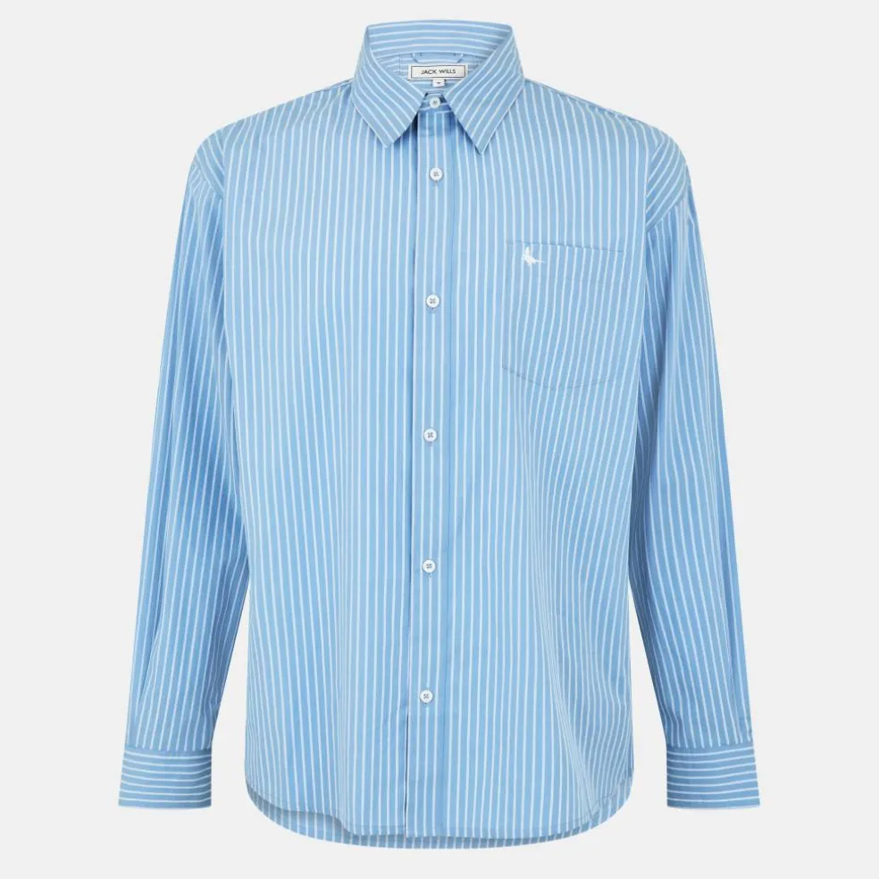 Men's JW Long-Sleeve Plain Shirt