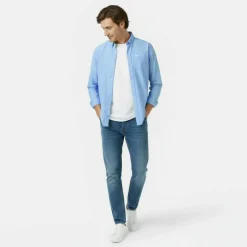 Men's JW Long-Sleeve Plain Shirt