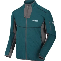 Men's Kestor Knitted Effect Full-Zip Fleece