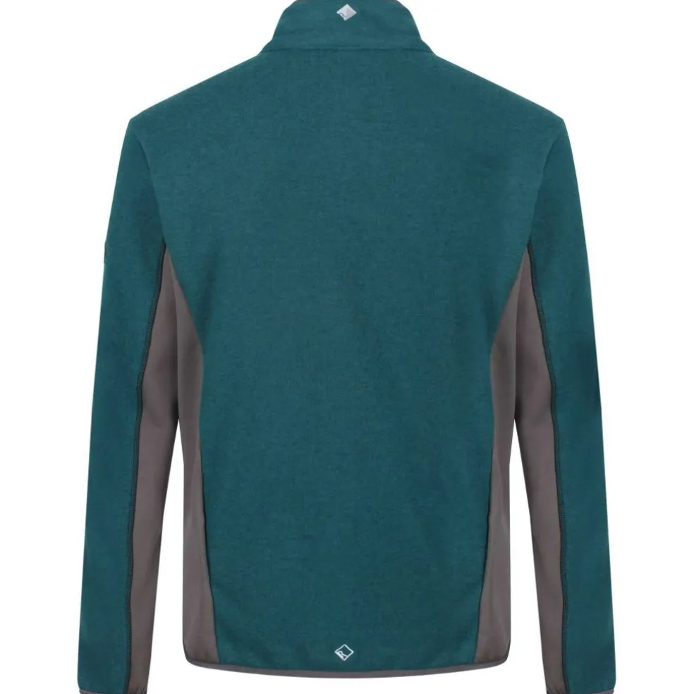 Men's Kestor Knitted Effect Full-Zip Fleece