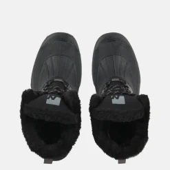 Men's Lace Up EVA Insole Mid High Snow Boots