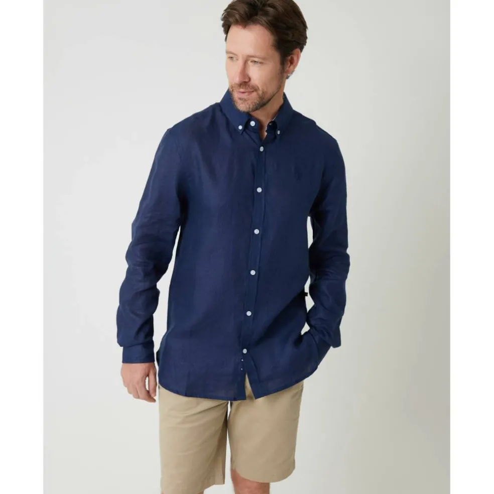 Men's Long-Sleeve Oxford Shirt