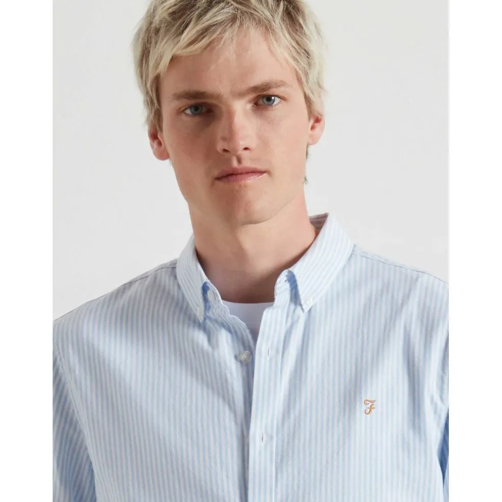 Men's Long Sleeve Patterned Shirt