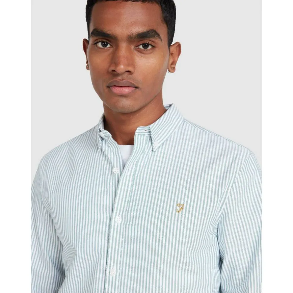 Men's Long Sleeve Patterned Shirt