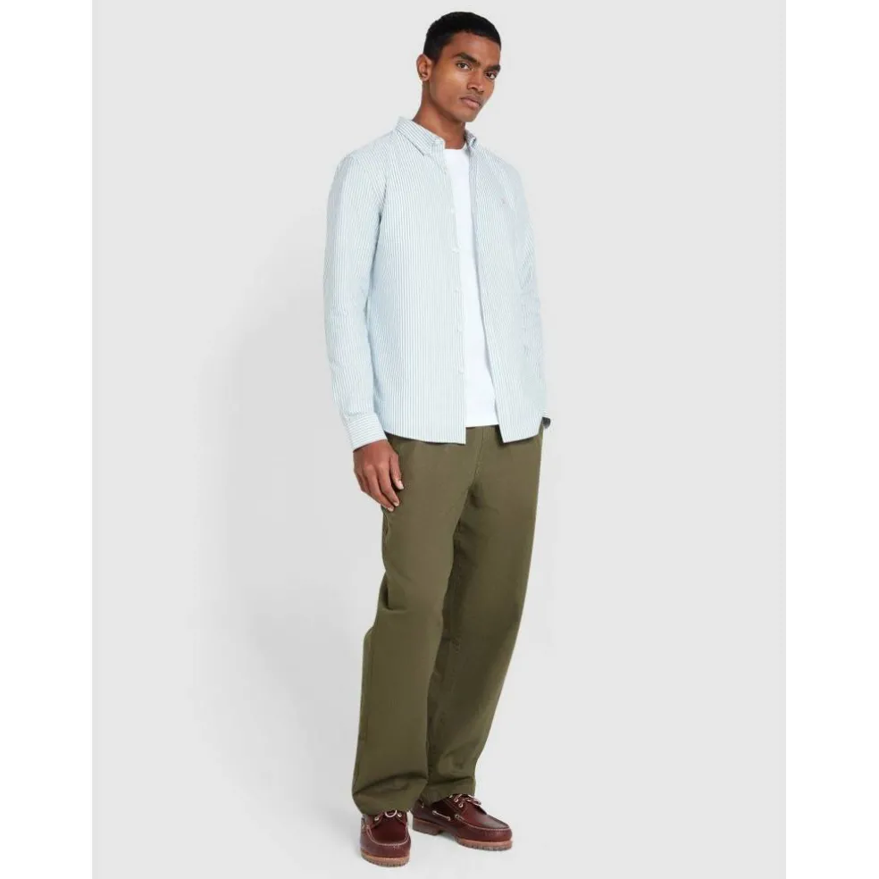 Men's Long Sleeve Patterned Shirt