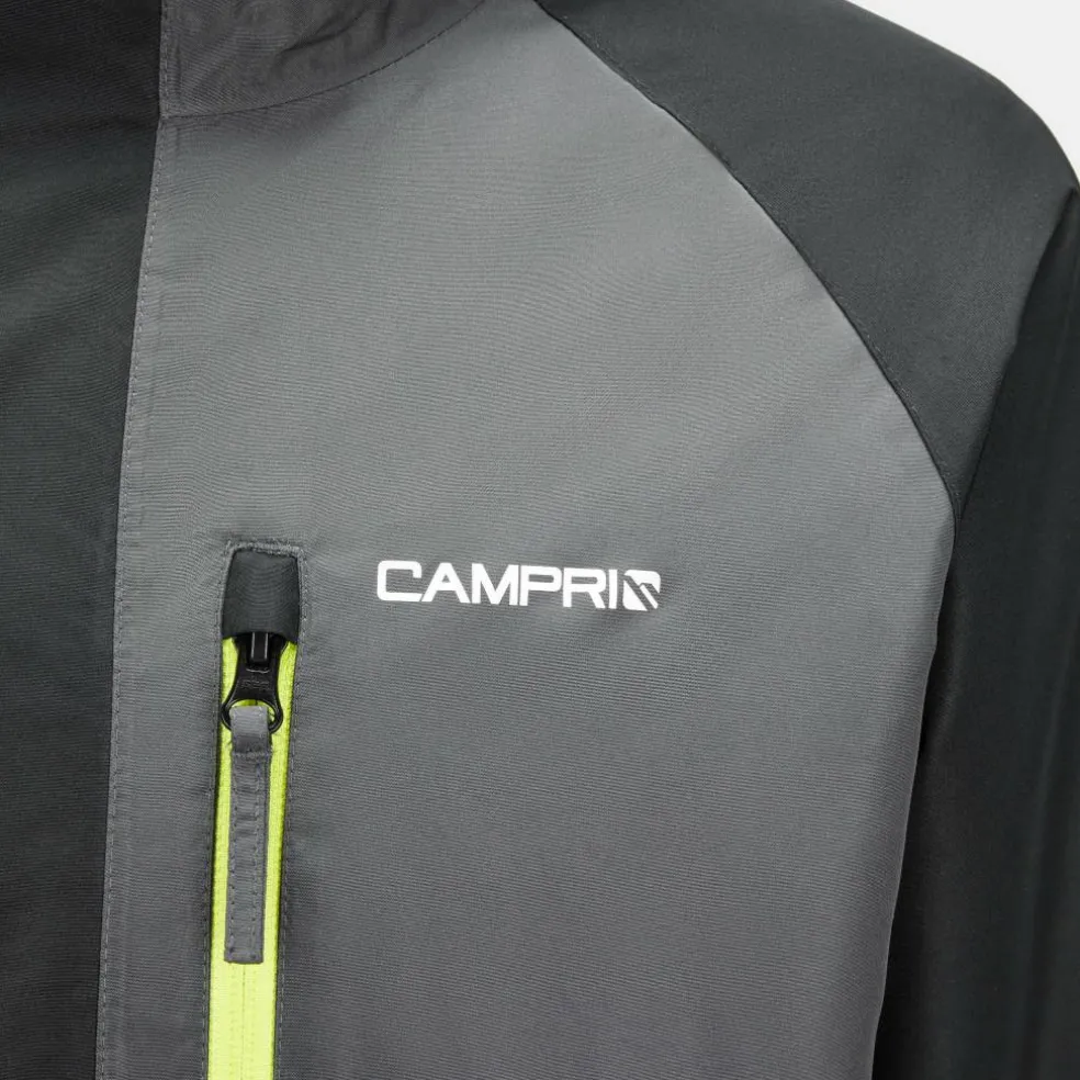 Men's Raise Waterproof Breathable Hooded Ski Jacket