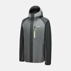 Men's Raise Waterproof Breathable Hooded Ski Jacket