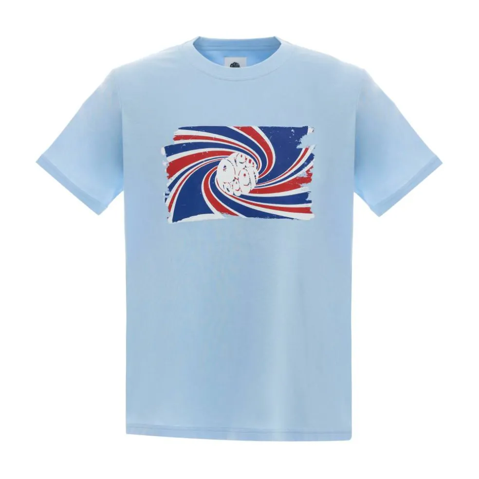 Men's Regular Fit Swirl Logo T-Shirt