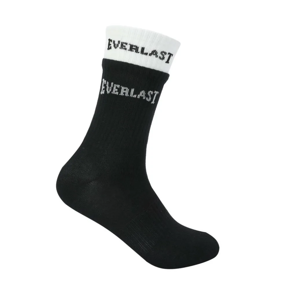 Men's Ribbed Crew Socks