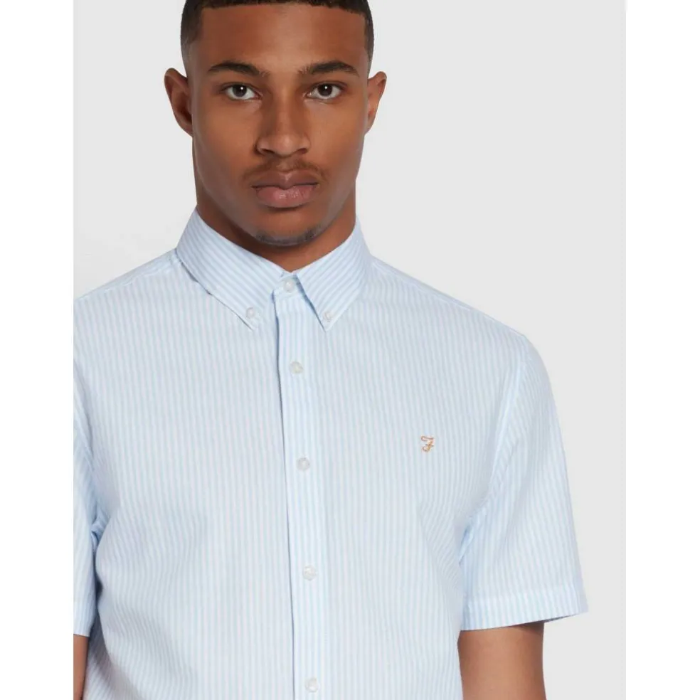 Men's Short-Sleeve Plain Shirt
