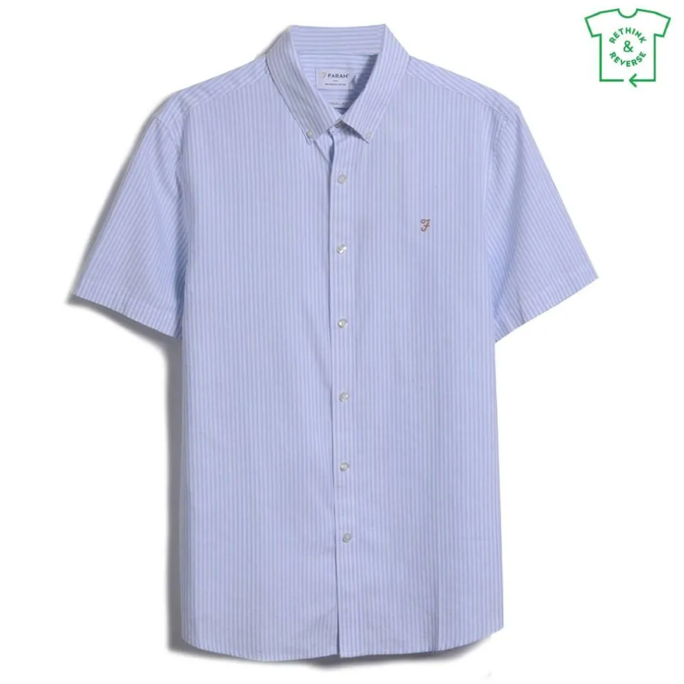 Men's Short-Sleeve Plain Shirt