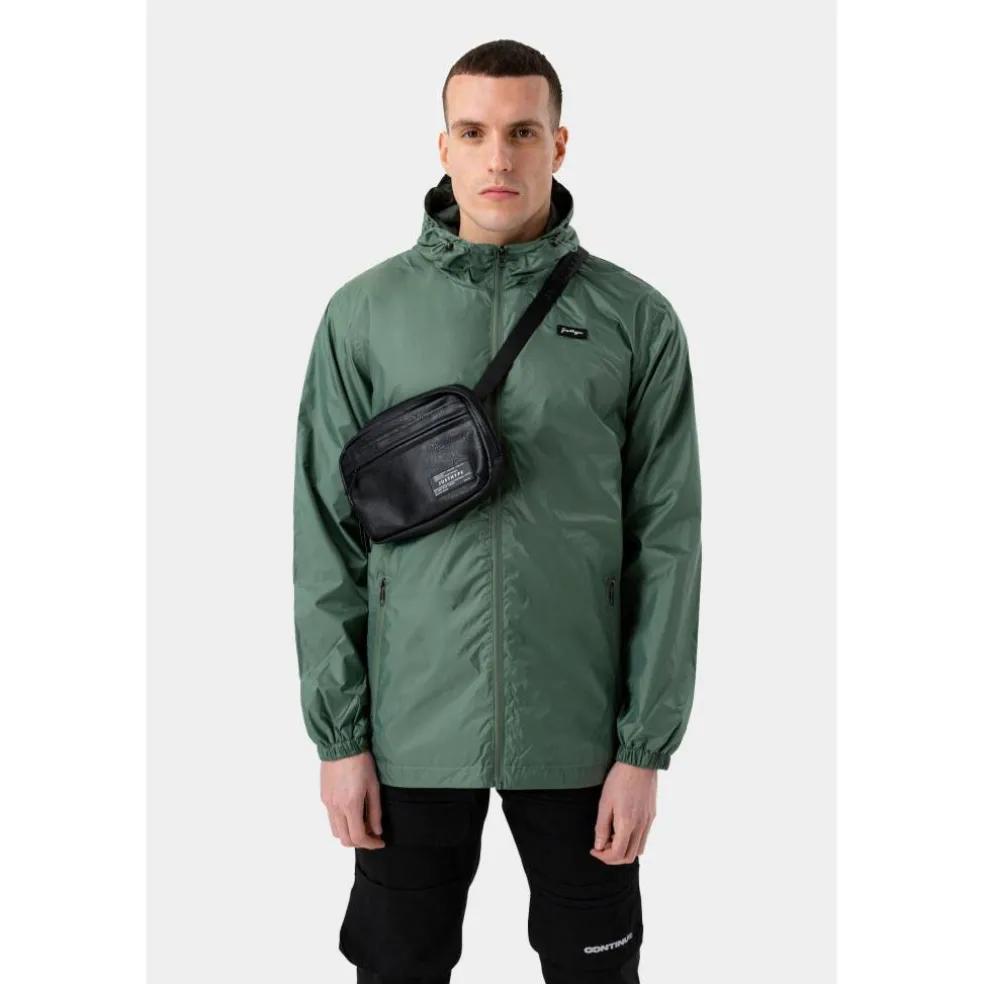 Men's Showerproof Half-Zip Rain Anorak
