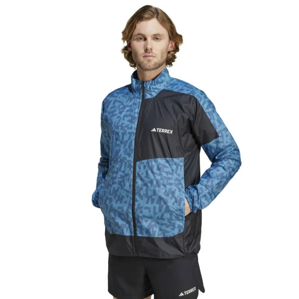Men's Trail Wind Wind-Resistant Performance Running Jacket