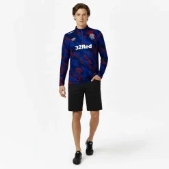 mens Umbro Rangers Armed Forces Pre Match Long Sleve Kit 2025 2026