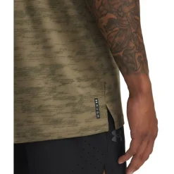 Men's Vanish Energy Printed Short-Sleeve Performance Gym Top