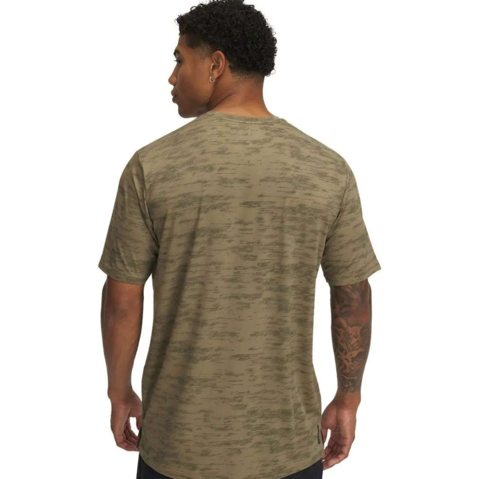 Men's Vanish Energy Printed Short-Sleeve Performance Gym Top