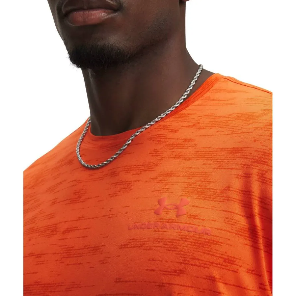Men's Vanish Energy Printed Short-Sleeve Performance Gym Top