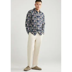 Men's Womack Long-Sleeve Patterned Shirt