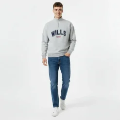 Men's 1/4 Zip Graphic Fleece
