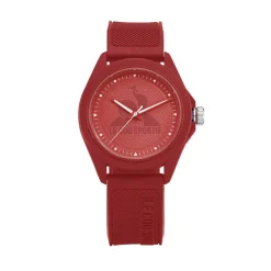 Monochrome Red Quartz 36mm Digital Watch
