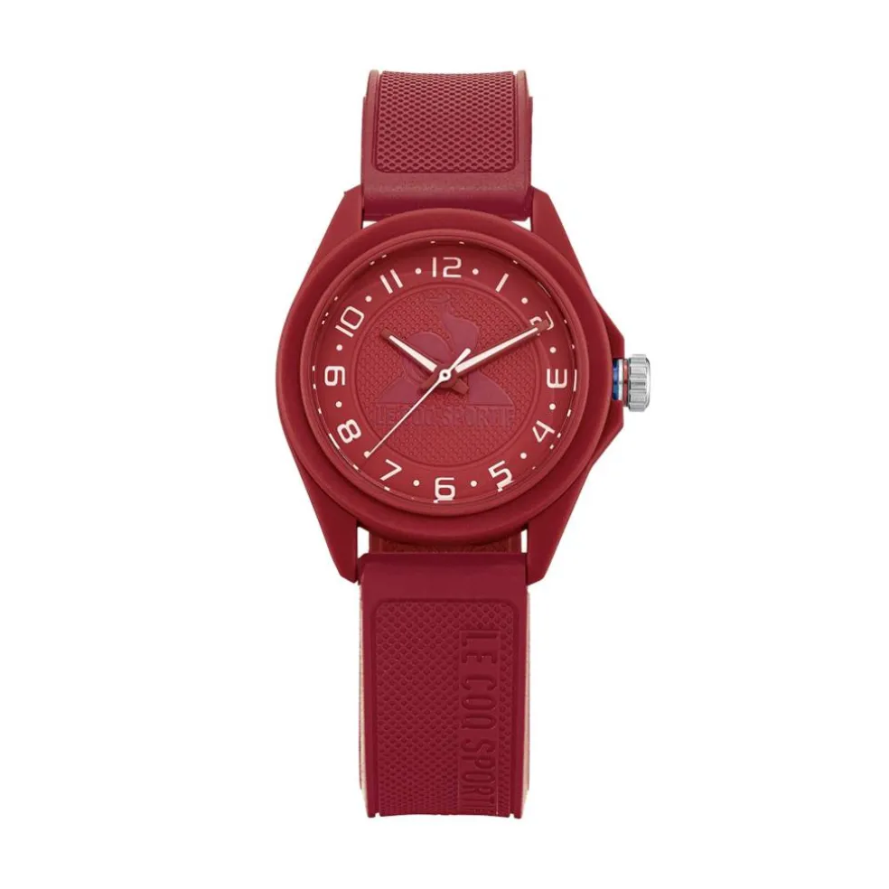 Monochrome Red Quartz 32mm Digital Watch
