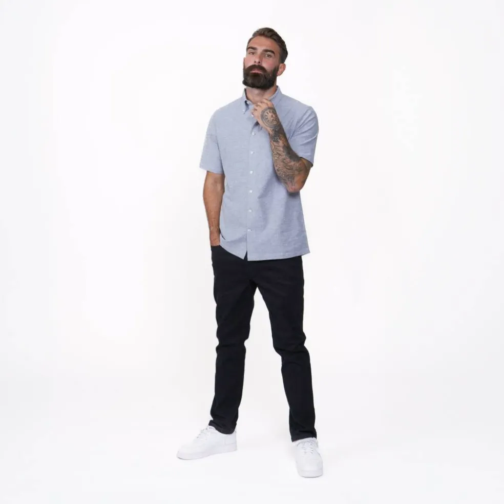 Oxford Short Sleeve Shirt Mens