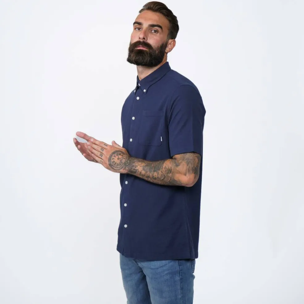 Oxford Short Sleeve Shirt Mens