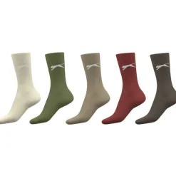 5 Pack Crew Socks Mens Size 12+