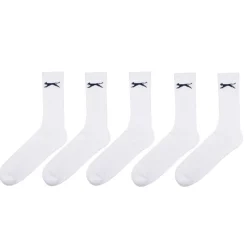 5 Pack Crew Socks Mens Size 12+