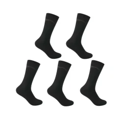5 Pack Crew Socks Mens Size 12+