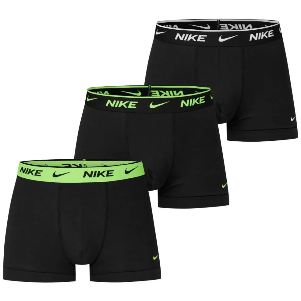 3 Pack Everyday Cotton Trunks Mens