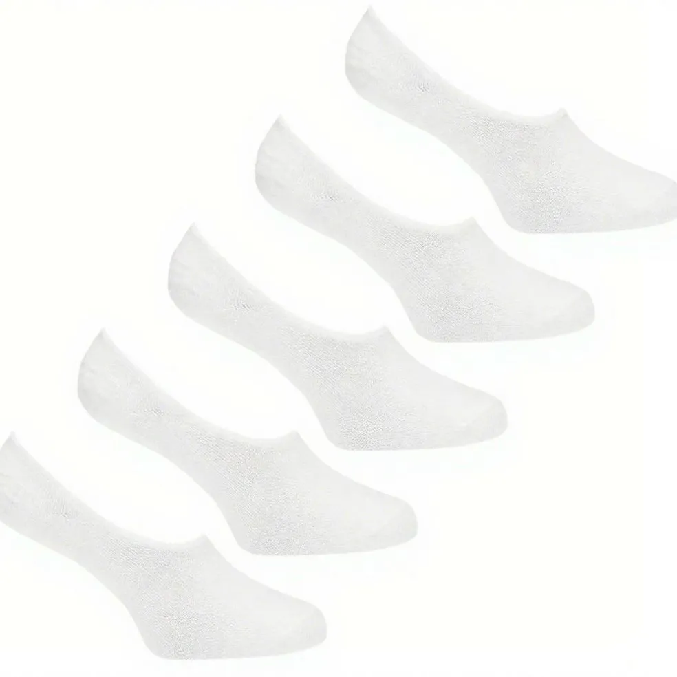 5 Pack Invisible Socks Mens