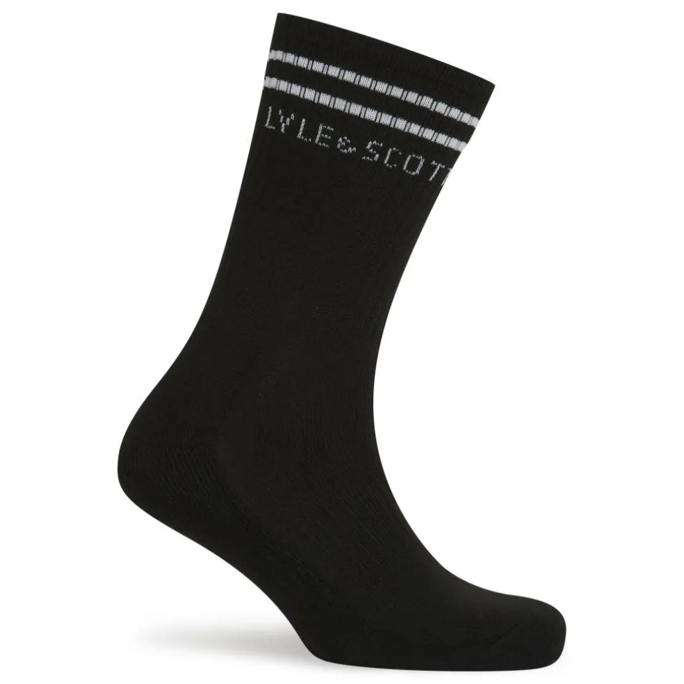 3-Pack Logo Socks