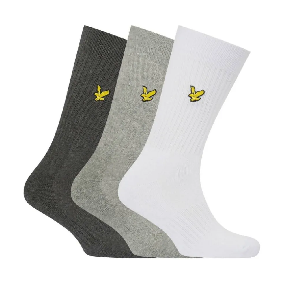 3 Pack of Plain Socks